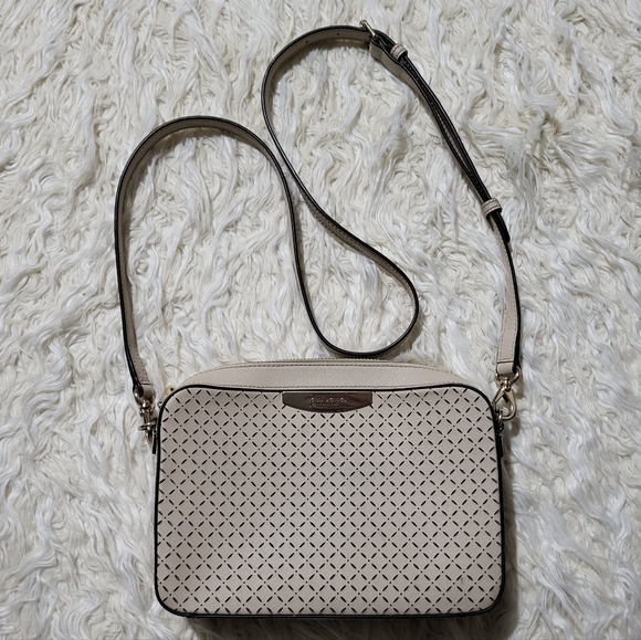 henri bendel Handbags - HENRI BENDEL WEST 57TH PERFORATED CROSSBODY BAG